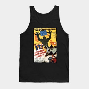 Classic Sci-Fi Movie Poster - It! The Terror from Beyond Space Tank Top